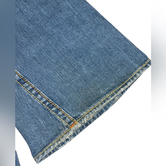 True Religion Y2K flare jeans Size 32” Flare Low Rise In Good Shape - Picture 13 of 14